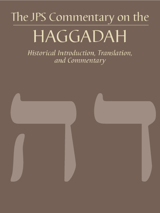 Title details for JPS Commentary on the Haggadah by Joseph Tabory - Available